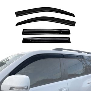 AUSGO Weather Shields for Toyota Landcruiser Prado 150 Series 2009-2024 Weathershields Window Visors Wind Deflectors
