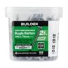 Buildex® 14G x 75mm Class 4 Bugle Batten Screws - 100 pack