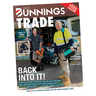 Bunnings trade mag for 2026 February edition