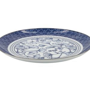 Tokyo Design Plate Gingko Porcelain 25cm Microwave Dishwasher Gift Boxed