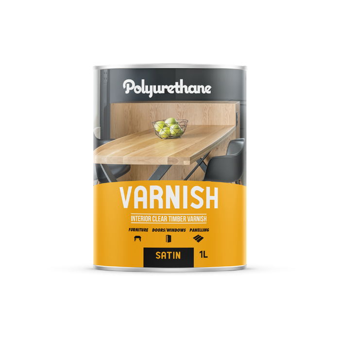 Bondall 1L Satin Polyurethane Varnish