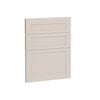 Kaboodle 600mm Cannellini Alpine 3 Drawer Panels