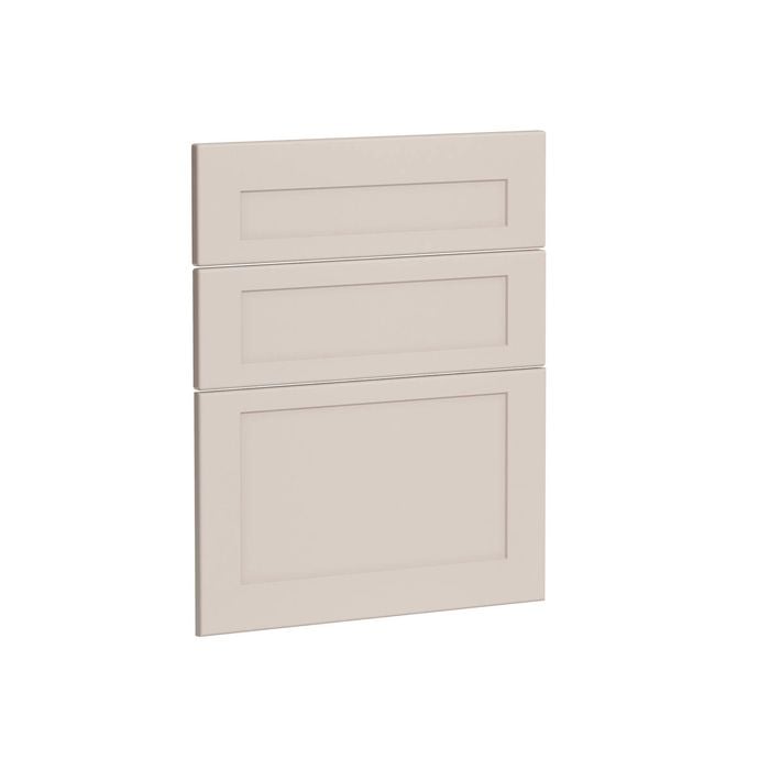 Kaboodle 600mm Cannellini Alpine 3 Drawer Panels