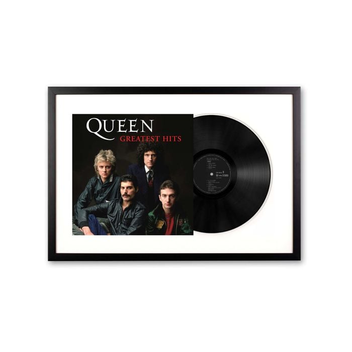 Framed Queen Greatest Hits - Double Vinyl Album Art