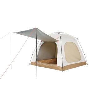 Decathlon - Easy Shelter Pro Mesh Cream-Good Ventilation, Quick Opening System, Upf50+ - One Size