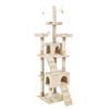 Pawz Cat Tree Scratching Post 210CM Cream