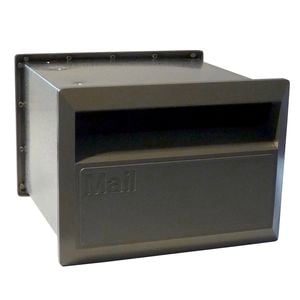 Velox 230mm Flexi Woodland Grey Back Open Letterbox