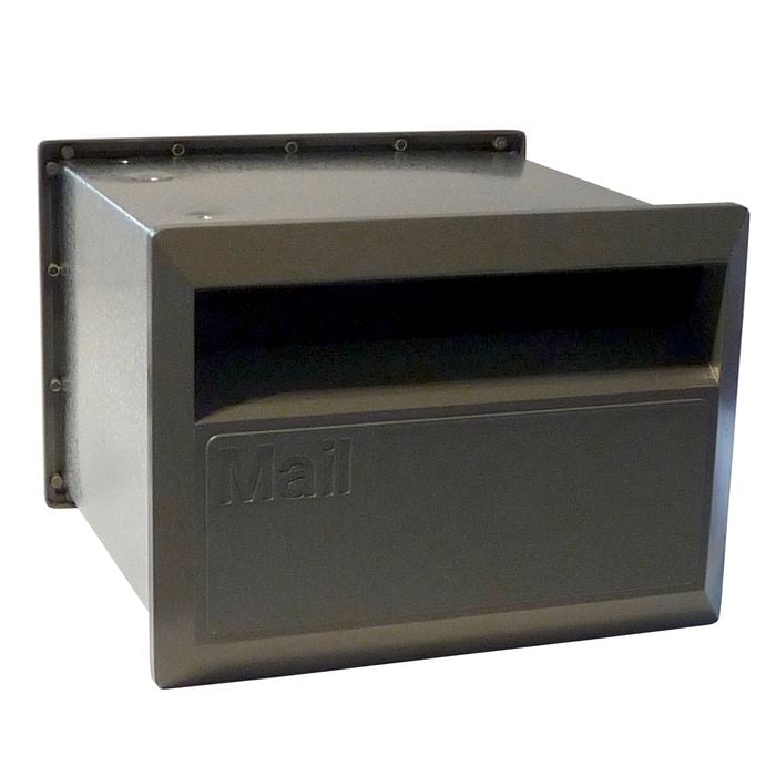 Velox 230mm Flexi Woodland Grey Back Open Letterbox