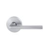 Gainsborough Brushed Satin Chrome Avant Alba Passage Set With Latch - Satin Chrome