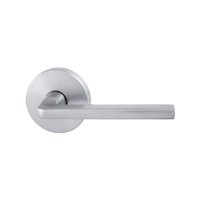 Gainsborough Brushed Satin Chrome Avant Alba Passage Set With Latch - Satin Chrome