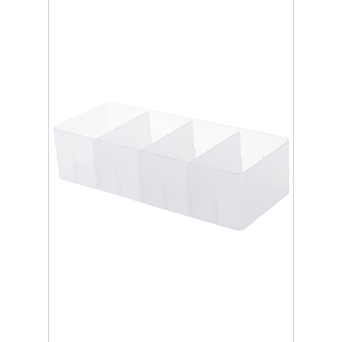 All Set Large Frosted Storage Tray - Large