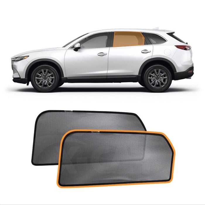 Rear Window Sun Shade for Mazda CX-9 CX9 2016-2024 Car Sun Blind Mesh