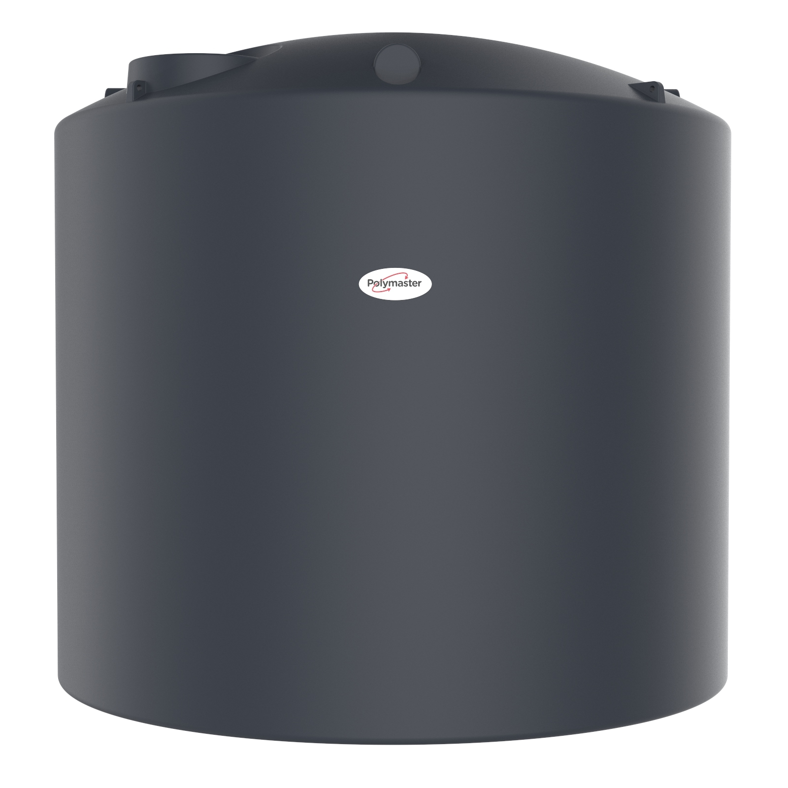 Polymaster 10000L Smooth Wall Round Polychoice Water Tank - Metal Grey product image