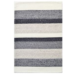 Moher Grey Handmade Wool Rug-6274-110x160cm
