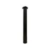 Adoored 76 x 710mm Black Round Adjustable Furniture Leg