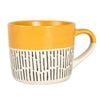 Nicola Spring Dipped Dash Stoneware Coffee Mug - 450ml