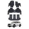 AUSGO 3-Row Set Double-Layer Car Floor Mats for Toyota Kluger 7-Seat 2021-Onwards Floor Liners