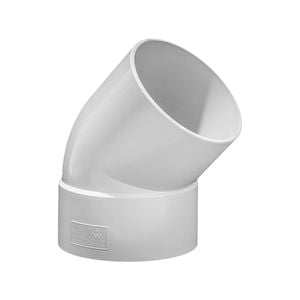Holman 100mm 43° M-F PVC DWV Plain Bend