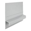 Weathertex 3670mm Small Aluminium Z Flashing