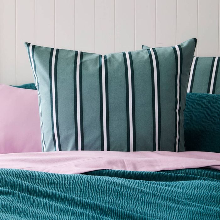 Adorn Living Stripe European Pillowcase