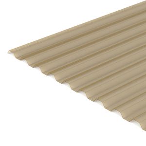 Suntuf Greca 3.0m Bronze Polycarbonate Roofing