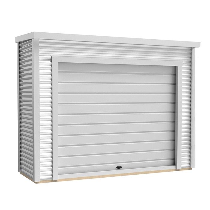 Duratuf 3.15m x 1m Zinc Lifestyle Fendalton Steel Shed