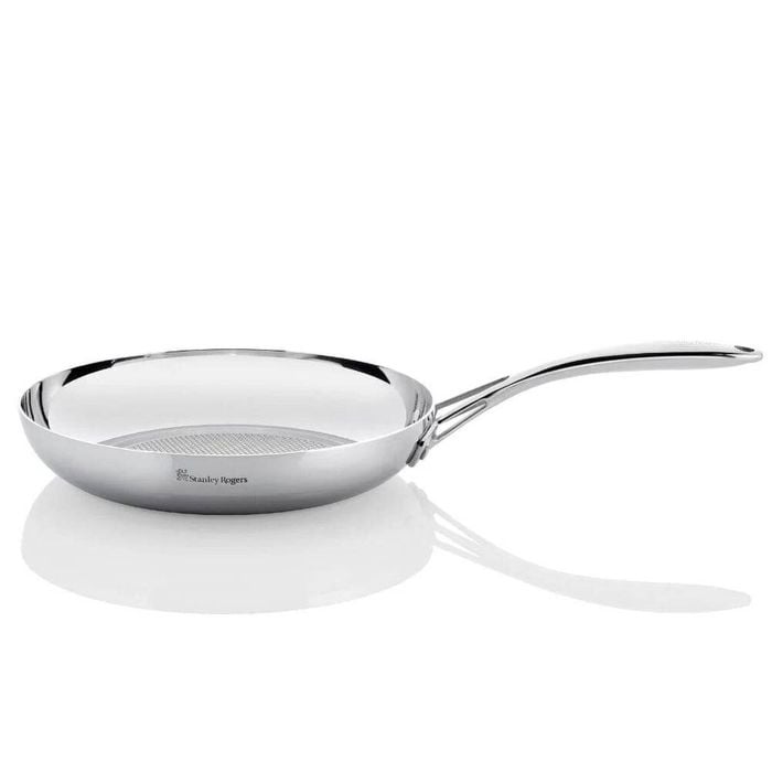 Stanley Rogers Try-Ply Helix Frypan 28cm Stainless Steel Suits Induction