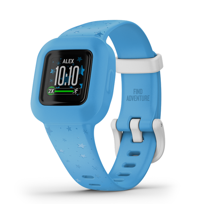 Garmin Vívofit Jr. 3 Fitness Watch Blue Stars