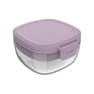 Bentgo All--one Glass Salad Container - Lavender