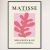 Galrie Henri Matisse Exhibition Print - Captivating Art at Berggruen & Cie (Pink I), Black Frame, A2 42 x 60cm (16 x 24inch)