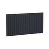 Kaboodle 1000mm Poppy Seed V-Groove Fridge Cabinet Doors - 2 Pack