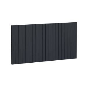 Kaboodle 1000mm Poppy Seed V-Groove Fridge Cabinet Doors - 2 Pack