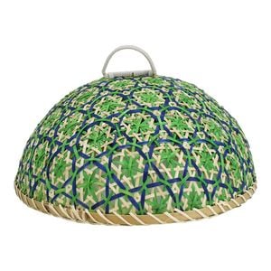 LVD Round 30cm Woven Food Cover Kitchen Dining Meal Guard Topic