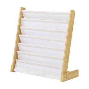 Oikiture Kids Bookshelf Bookcase Children Magazine Rack Display Shelf Organiser