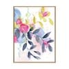 Artey | Floral Blotter I - Framed Canvas - Natural Frame - 112 x 150cm