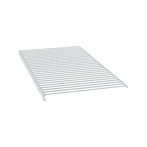 Flexi Storage Home Solutions 667 x 23 x 350mm White Double Slot Back Wire Shelf 'B'