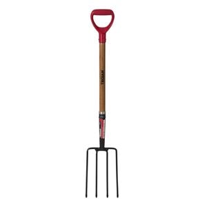 Trojan Digging Fork Timber D-Handle