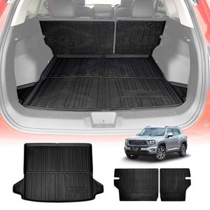 Boot Liner Kick Mats Set For Gwm Haval H7 2025-onwards All Weather Heavy Duty Cargo Car Trunk Back Seat Protector