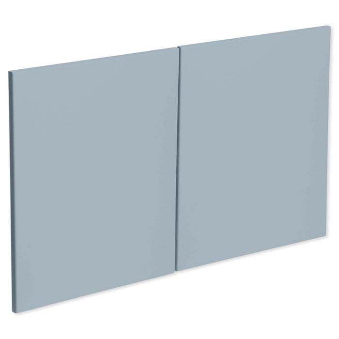 Kaboodle 1000mm Danish Blue Modern Fridge Cabinet Doors - 2 Pack
