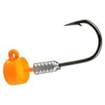 1/10oz/Size 1 Hook TT Lures Orange Nedlockz Jighead - Mushroom Head Jig Head