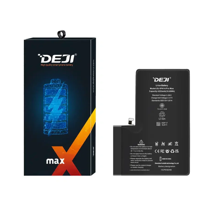 Deji Replacement Battery For Apple Iphone 14 Pro Max - 4323mah
