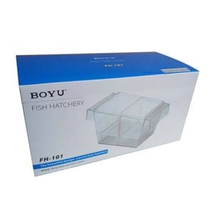 Boyu Fish Hatchery Fh-101 Aquarium Breeding Box With Four Compartments