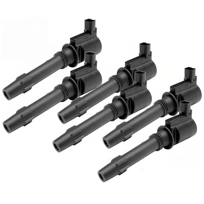 Mace Set Of 6 Standard Replacement Ignition Coils Ford Barra 182 190 E-gas 240t 245t Turbo 4.0l I6