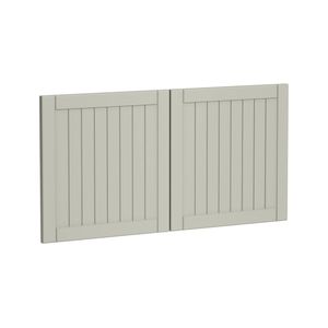 Kaboodle 1000mm Pistachio Country Fridge Cabinet Doors - 2 Pack