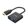 UNITEK HDMI to VGA Adapter with 3.5mm for Stereo Audio (Y-6333)