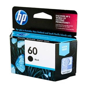 Hp #60 Black Ink Cc640wa