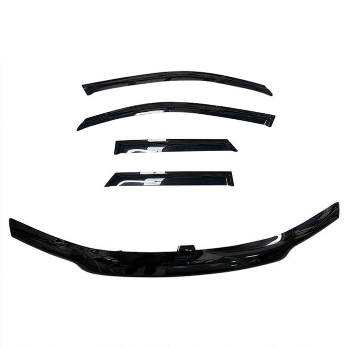 Tinted Bonnet Protector & Weathershields For Ford Territory 2004-2010