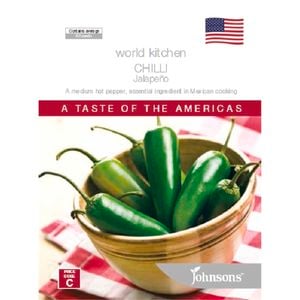 Johnsons Seed Chilli Jalapeno World Kitchen