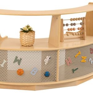 Jooyes Modular Curved 2 Tier Storage Shelf - 100cm | Storage Shelf | 60.5