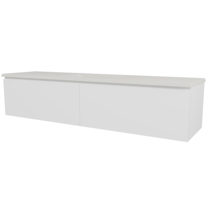 New England Joinery 1800mm Slim Regal Top Wall Hung Vanity